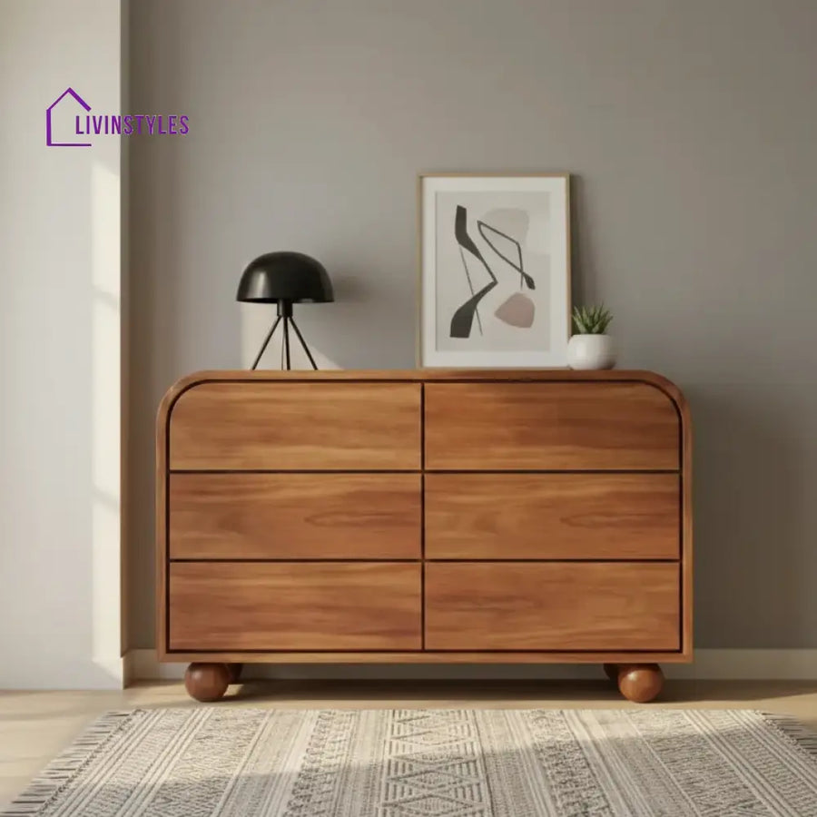 Santorini 6 Drawer Dresser - Furniture