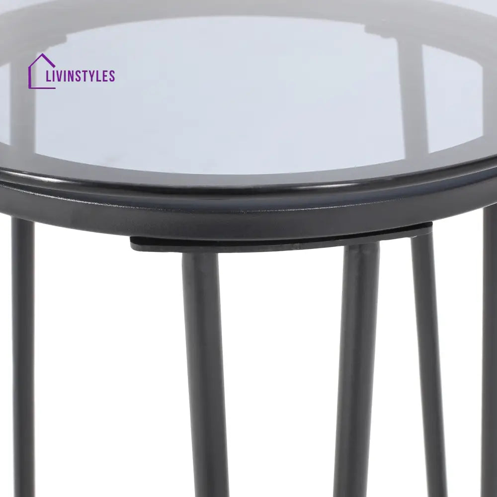 Scat Outdoor Patio Seating Set 2 Chairs and 1 Table Set (Grey) Braided & Rope - Coffee Table Sets