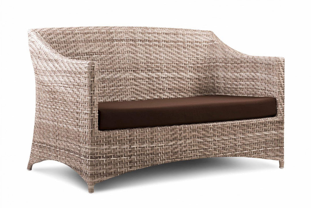 Gerardo Outdoor Sofa Set 2 Seater, 2 Single seater , 1 Center table (Seashell)