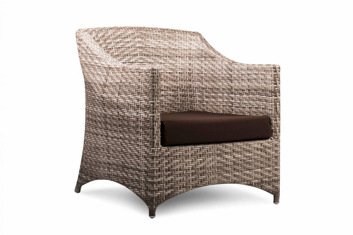 Gerardo Outdoor Sofa Set 2 Seater, 2 Single seater , 1 Center table (Seashell)