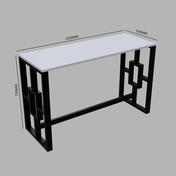 Segur Computer Table in White Color | Computer Table | Study Table for Home