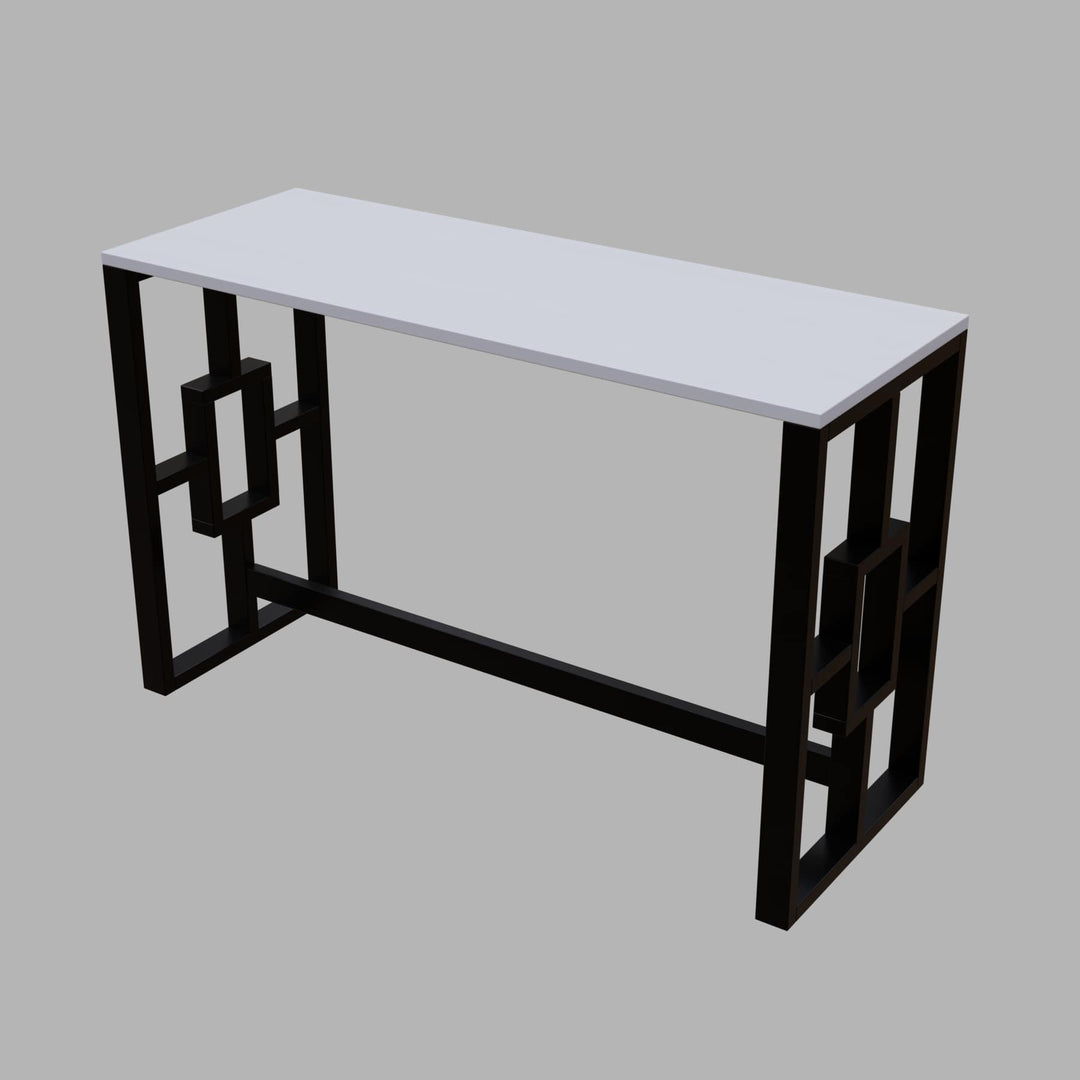Segur Computer Table in White Color | Computer Table | Study Table for Home