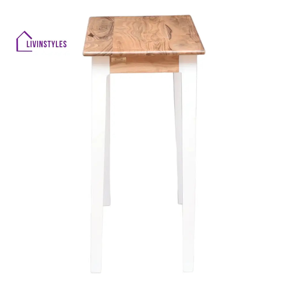 Nismaaya Nakos Study Table White Finish