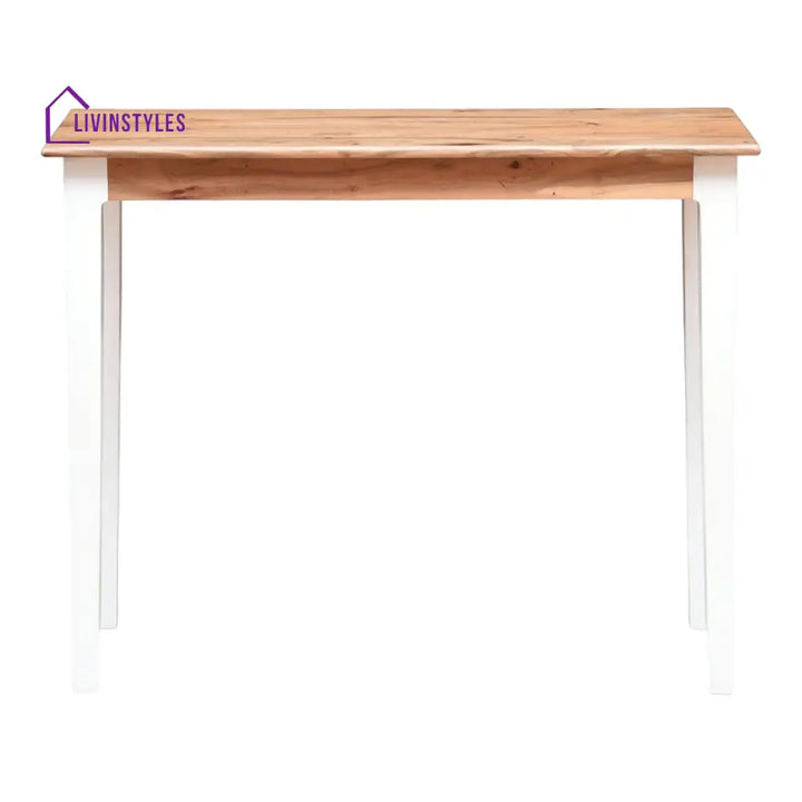 Nismaaya Nakos Study Table White Finish