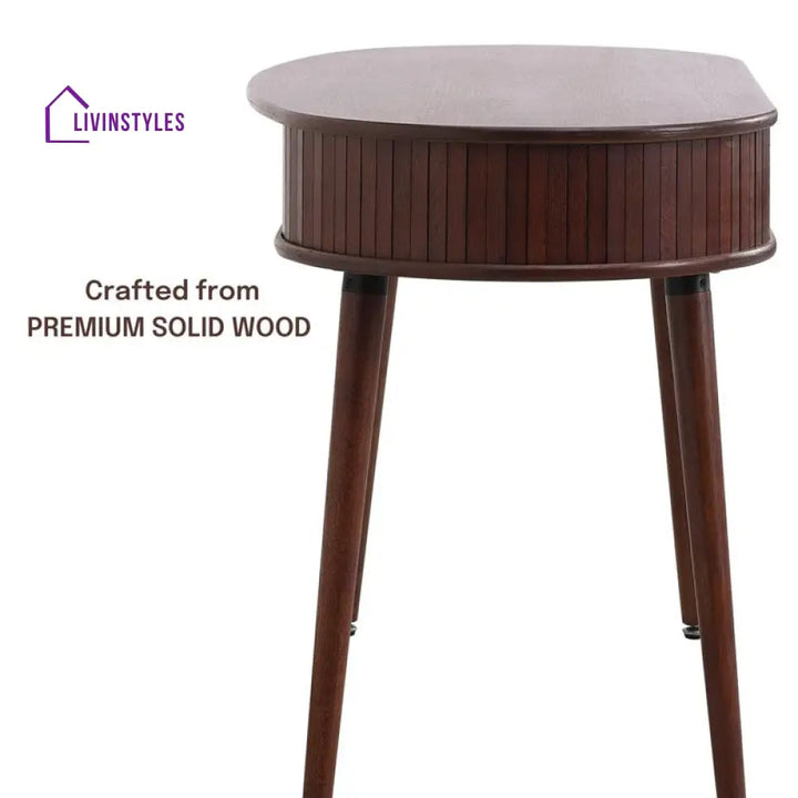 Sergey Solid Sheesham Wood Study Table for Students