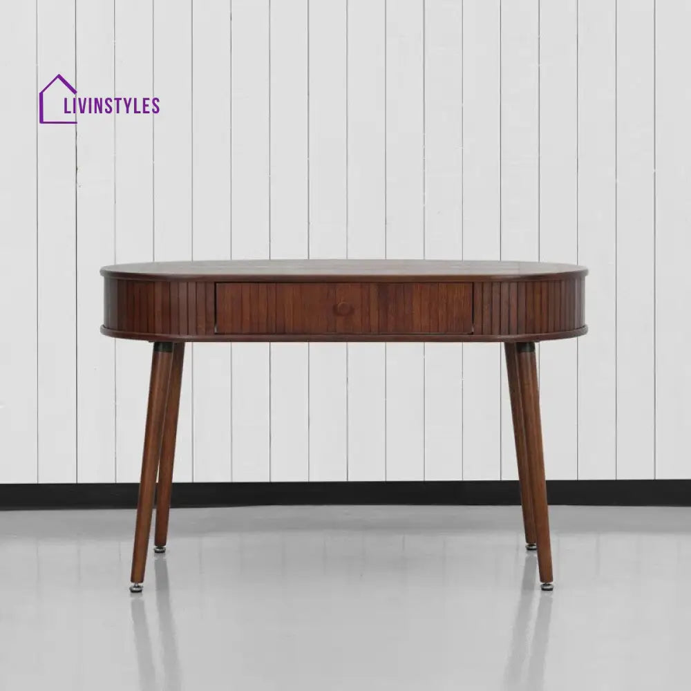 Sergey Solid Sheesham Wood Study Table for Students