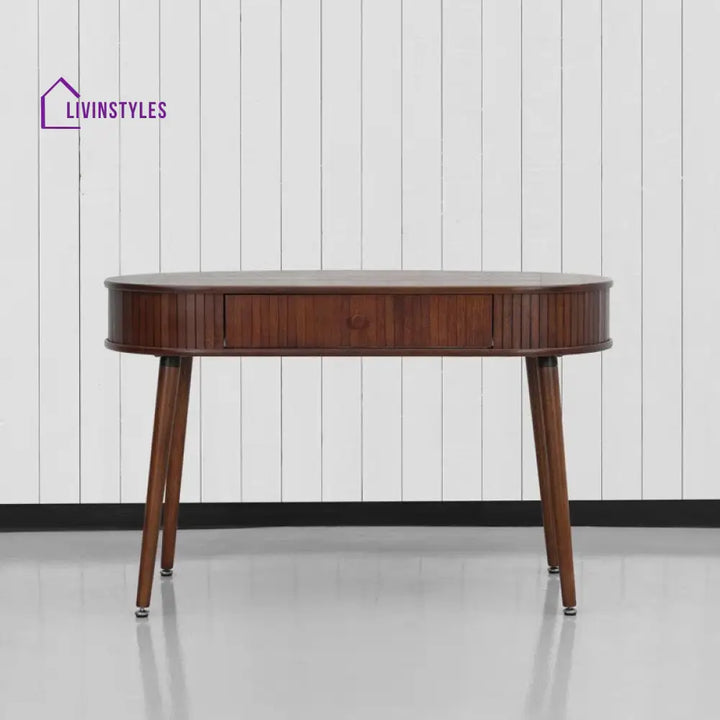 Sergey Solid Sheesham Wood Study Table for Students