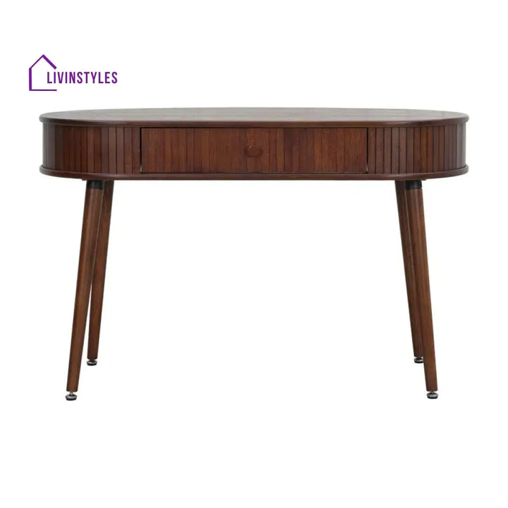 Sergey Solid Sheesham Wood Study Table for Students
