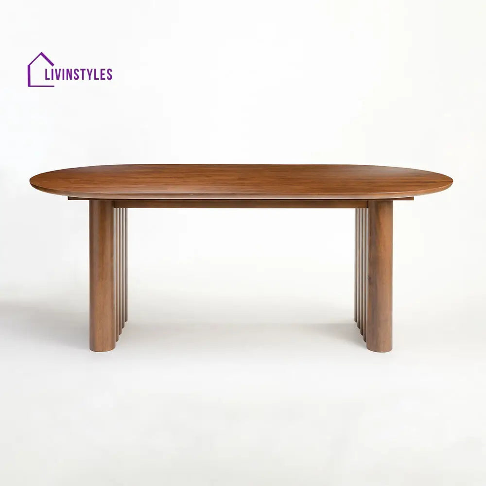 Serhii Wooden 8 Seater Dining Table Dining Tables