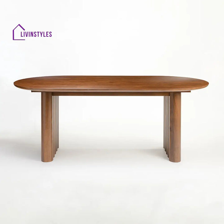 Serhii Wooden 8 Seater Dining Table Dining Tables