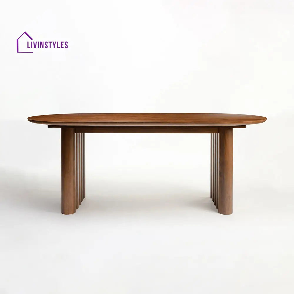 Serhii Wooden 8 Seater Dining Table Dining Tables