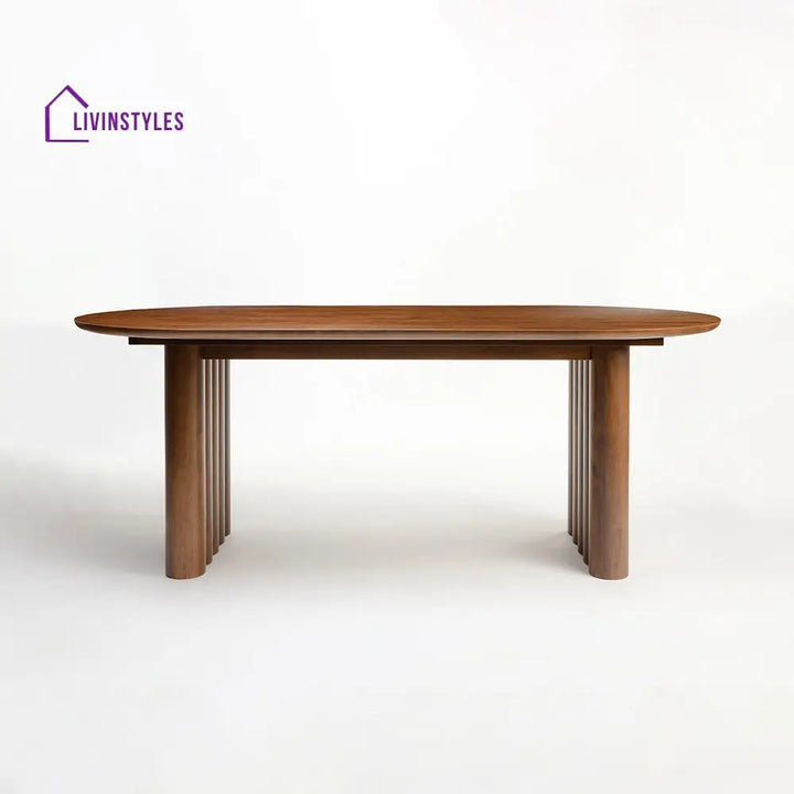 Serhii Wooden 8 Seater Dining Table Dining Tables