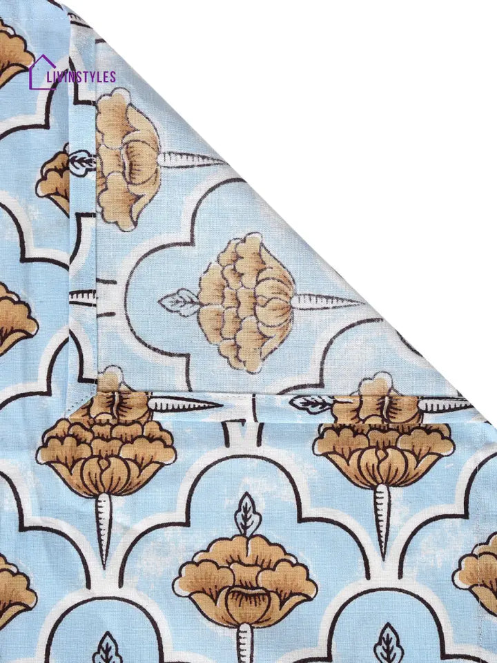 Set Of 4 Printed Cotton Apron