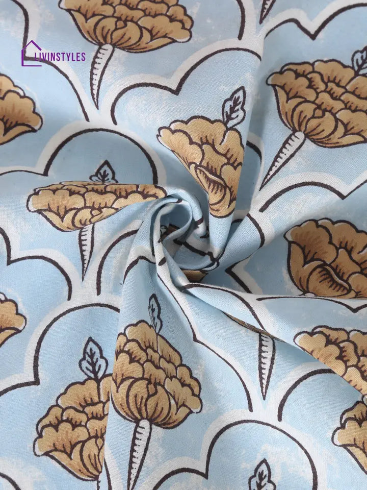 Set Of 4 Printed Cotton Apron