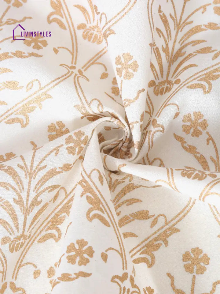 Set Of 4 Printed Cotton Apron