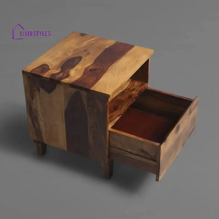 Shashwat Solid Wood Bedside Tables Bedroom Furniture Sets