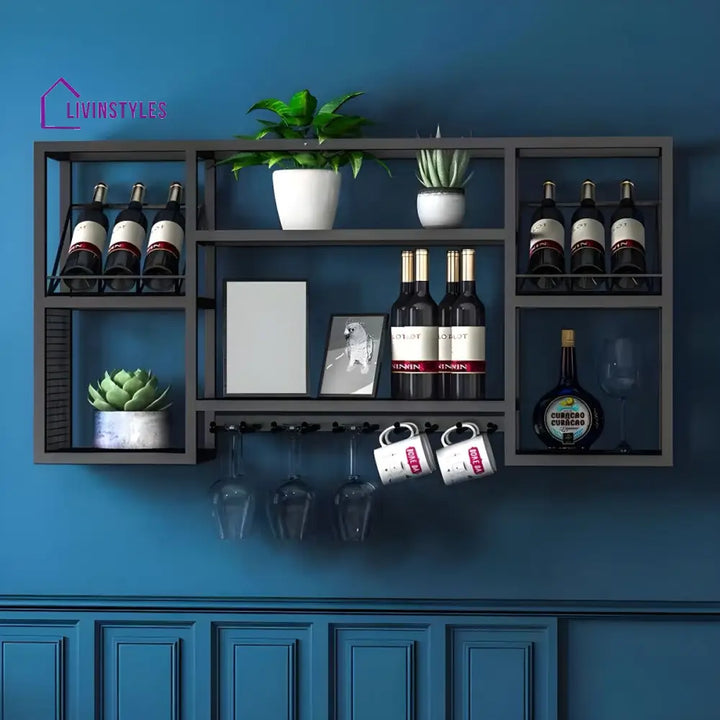 Shaurya Metal Wine Rack