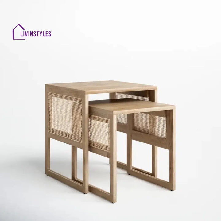 Shaurya Solid Wood Drink Table | End Table | Side Table for Living Room