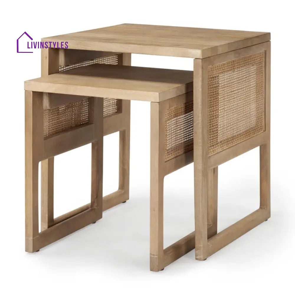 Shaurya Solid Wood Drink Table | End Table | Side Table for Living Room