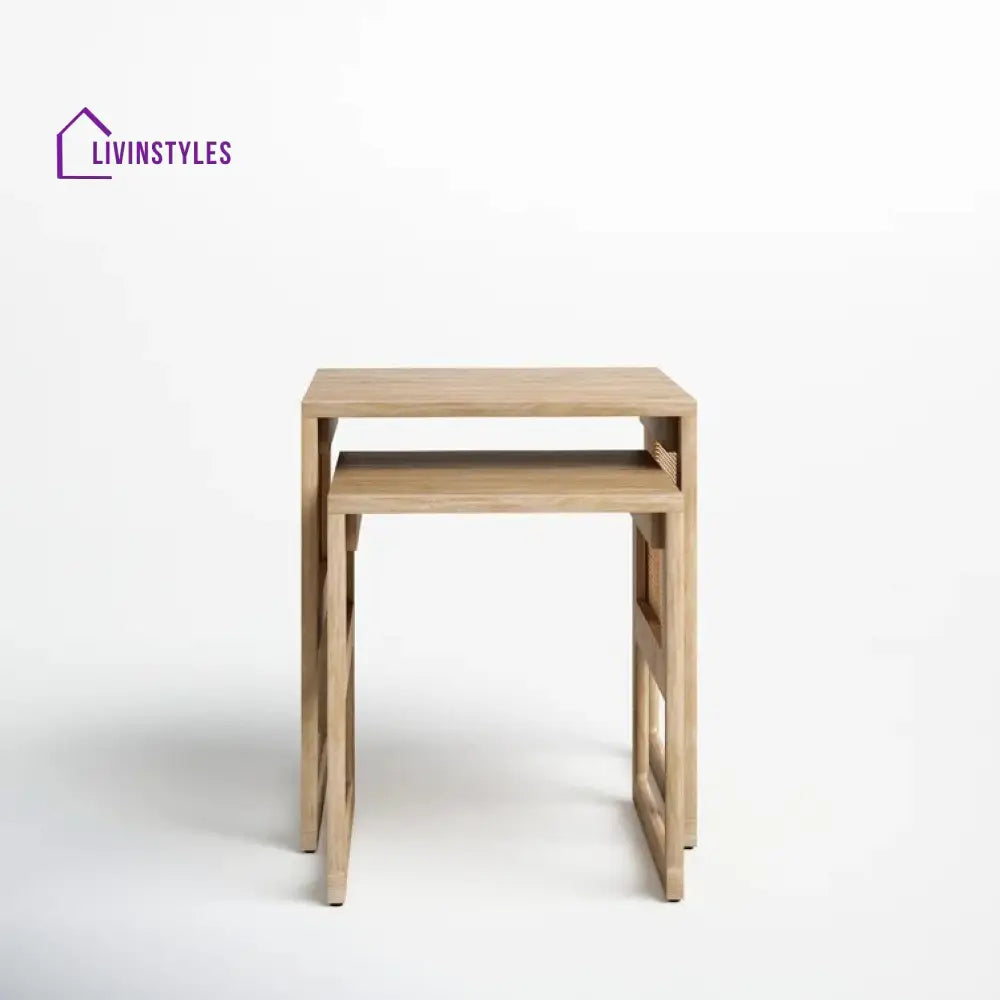 Shaurya Solid Wood Drink Table | End Table | Side Table for Living Room