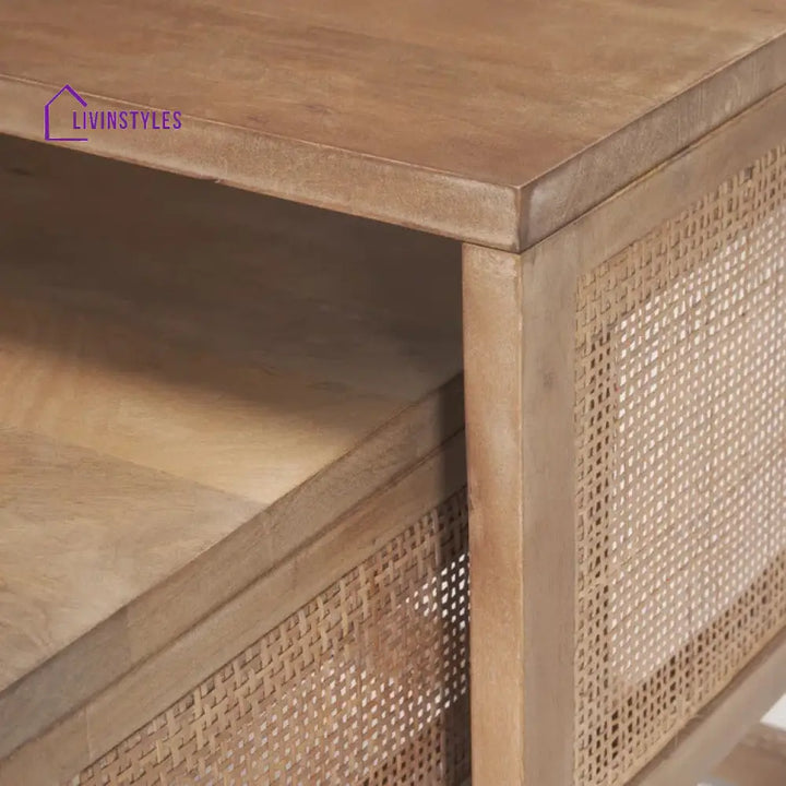 Shaurya Solid Wood Drink Table | End Table | Side Table for Living Room