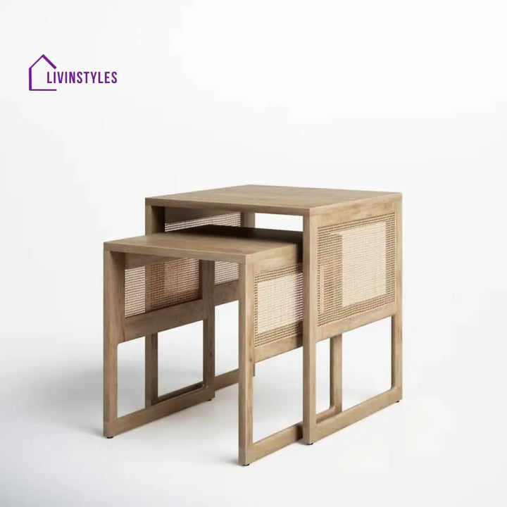 Shaurya Solid Wood Drink Table | End Table | Side Table for Living Room
