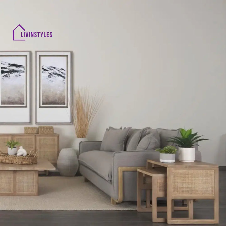 Shaurya Solid Wood Drink Table | End Table | Side Table for Living Room