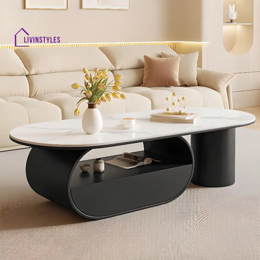 Shaurya Stainless Steel Coffee Table for Living Room