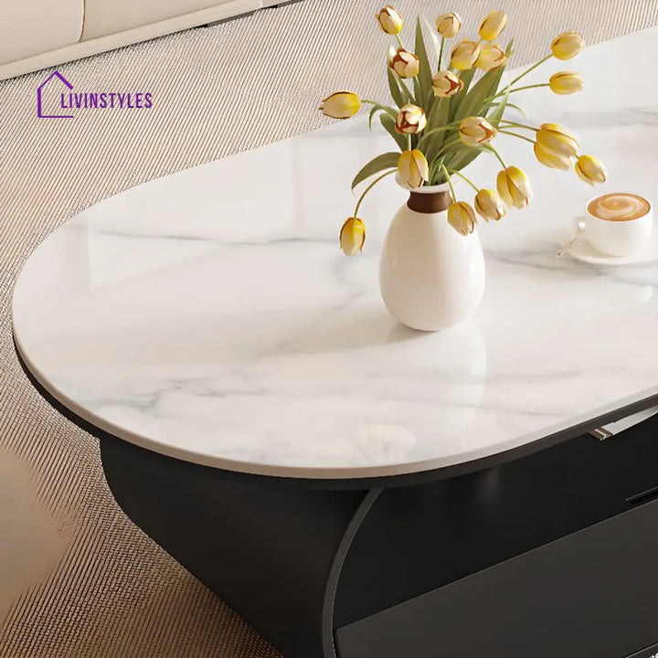 Shaurya Stainless Steel Coffee Table for Living Room