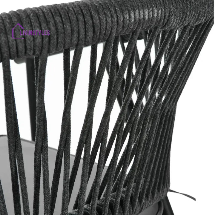 Shiori 4-Piece Outdoor Rope Patio Dining Chairs - Dinning Chairs