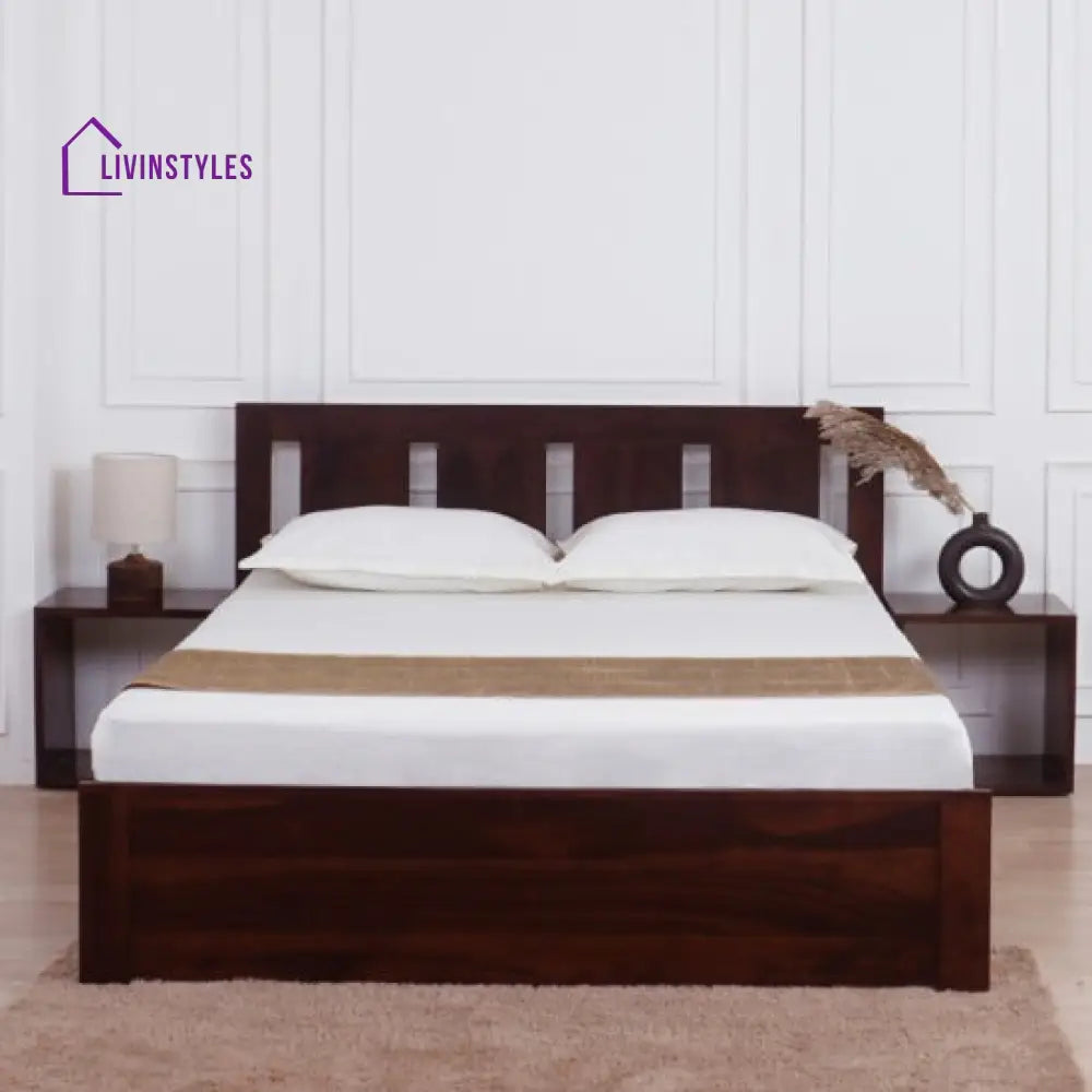 Shreya Non Storage Wooden Bed