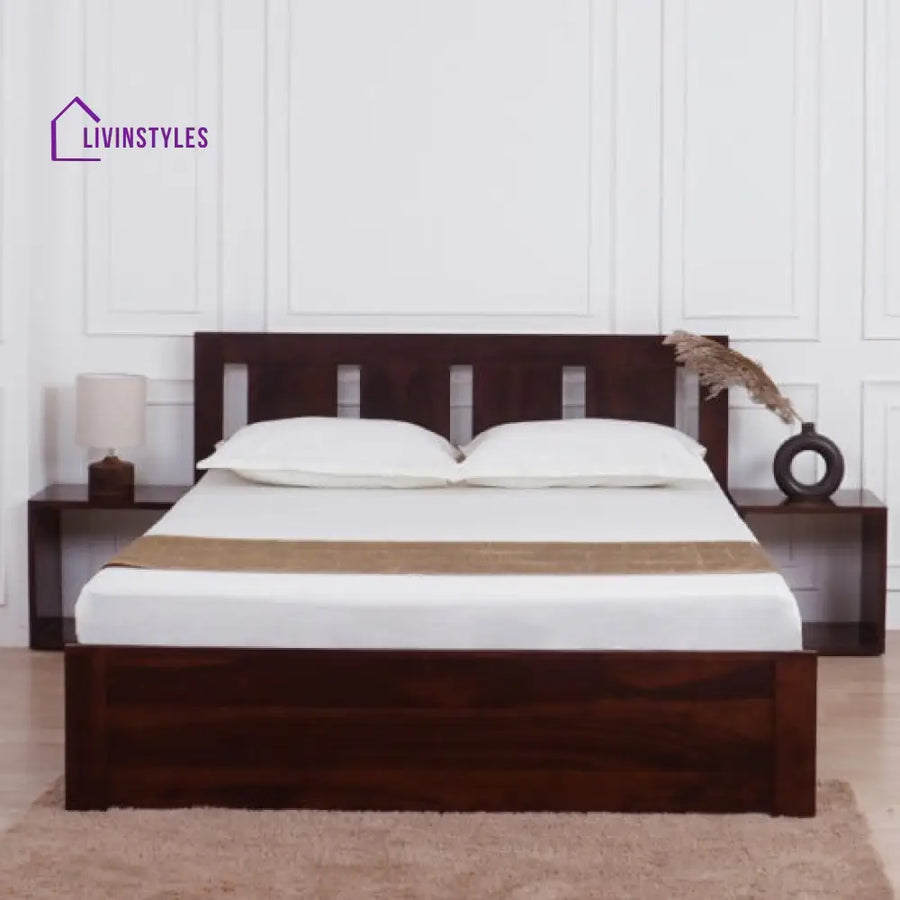 Shreya Non Storage Wooden Bed