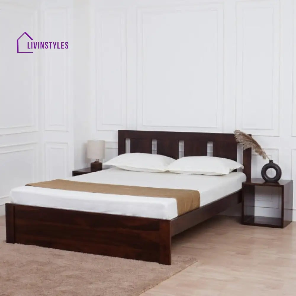 Shreya Non Storage Wooden Bed