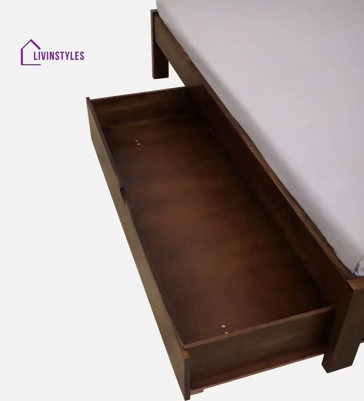 Bhawika Sheesham Wood Storage Bed With Drawers Bedroom Furniture Sets