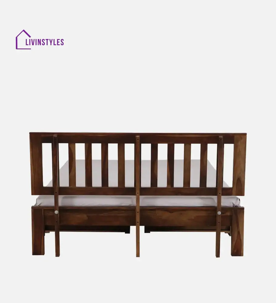 Bhawika Sheesham Wood Storage Bed With Drawers Bedroom Furniture Sets