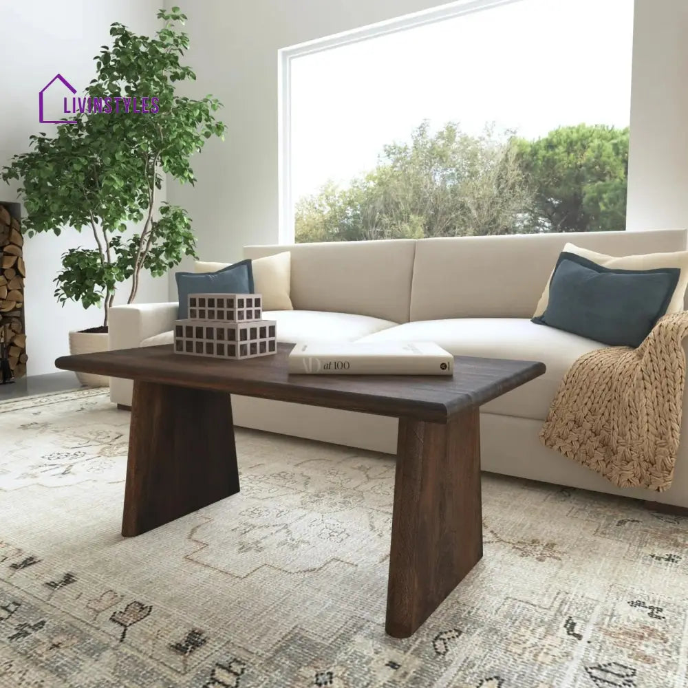 Shreya Solid Wood Coffee Table for Living Room