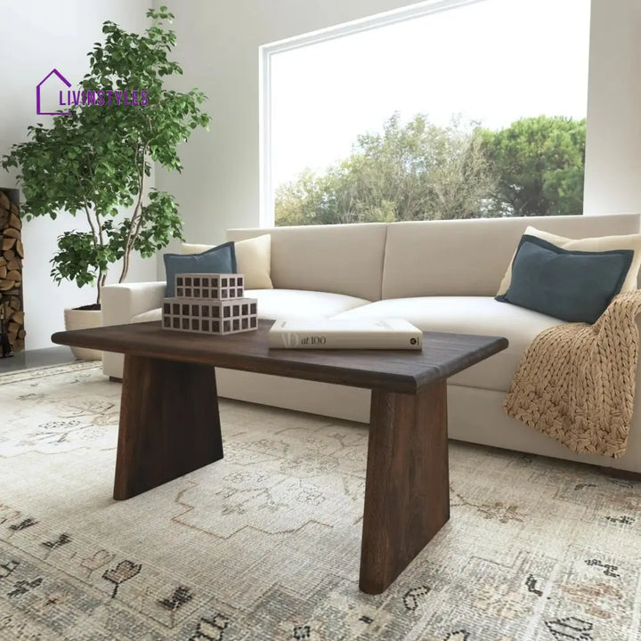 Shreya Solid Wood Coffee Table for Living Room