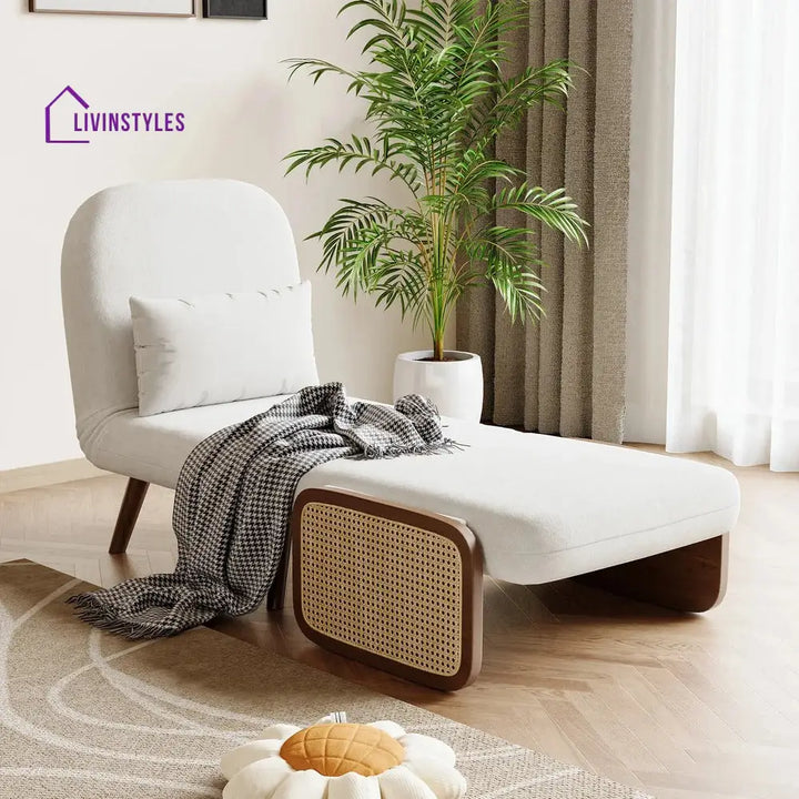 Shristi Solid Wood Sofa Come Bed for Living Room