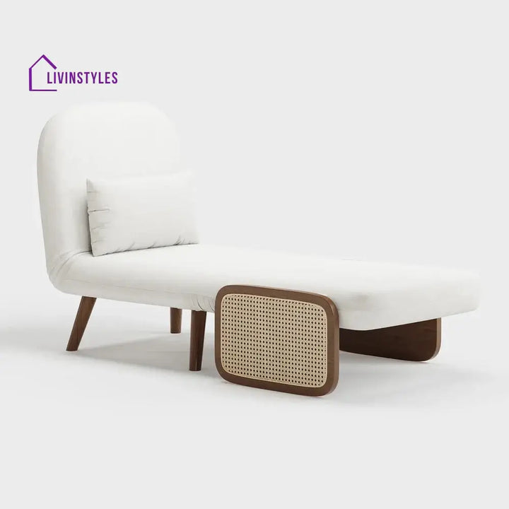 Shristi Solid Wood Sofa Come Bed for Living Room