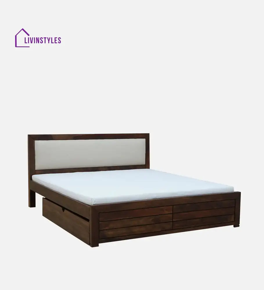 Moscow Solid Wood Drawer Storage Beds Bedroom Furniture Sets