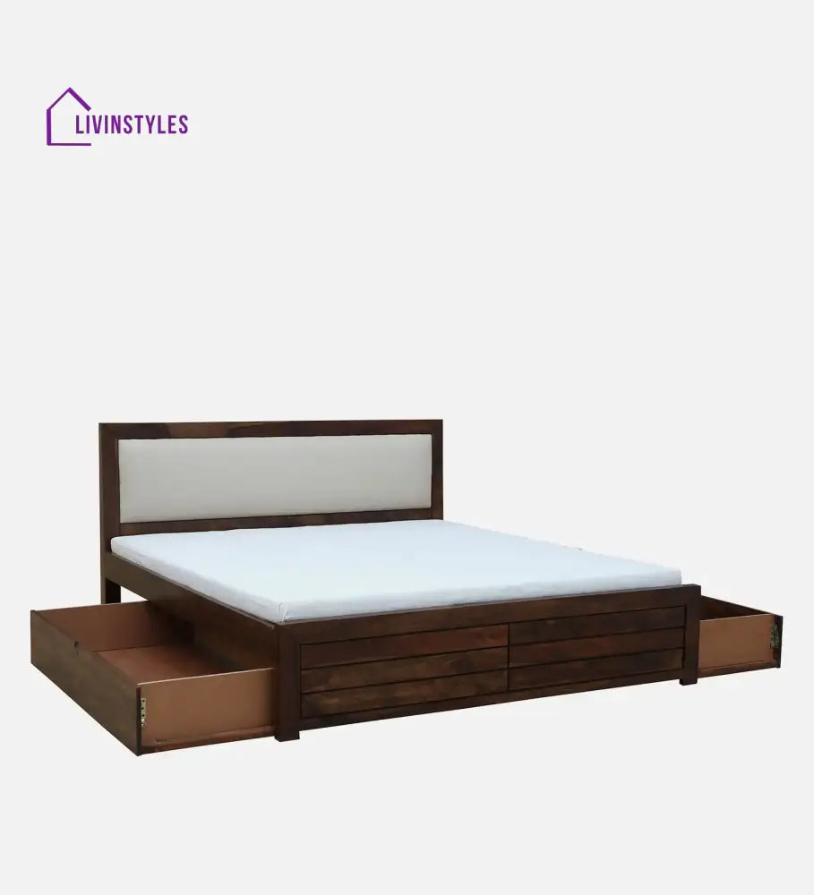 Moscow Solid Wood Drawer Storage Beds Bedroom Furniture Sets