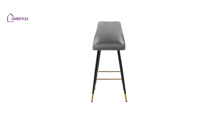 Shubham Grey Color Davan Bar Stool
