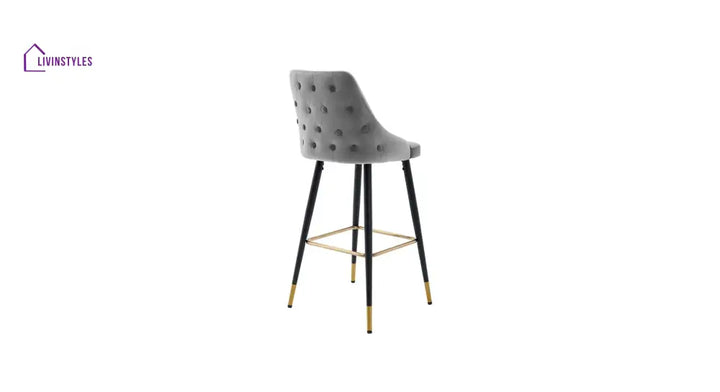 Shubham Grey Color Davan Bar Stool