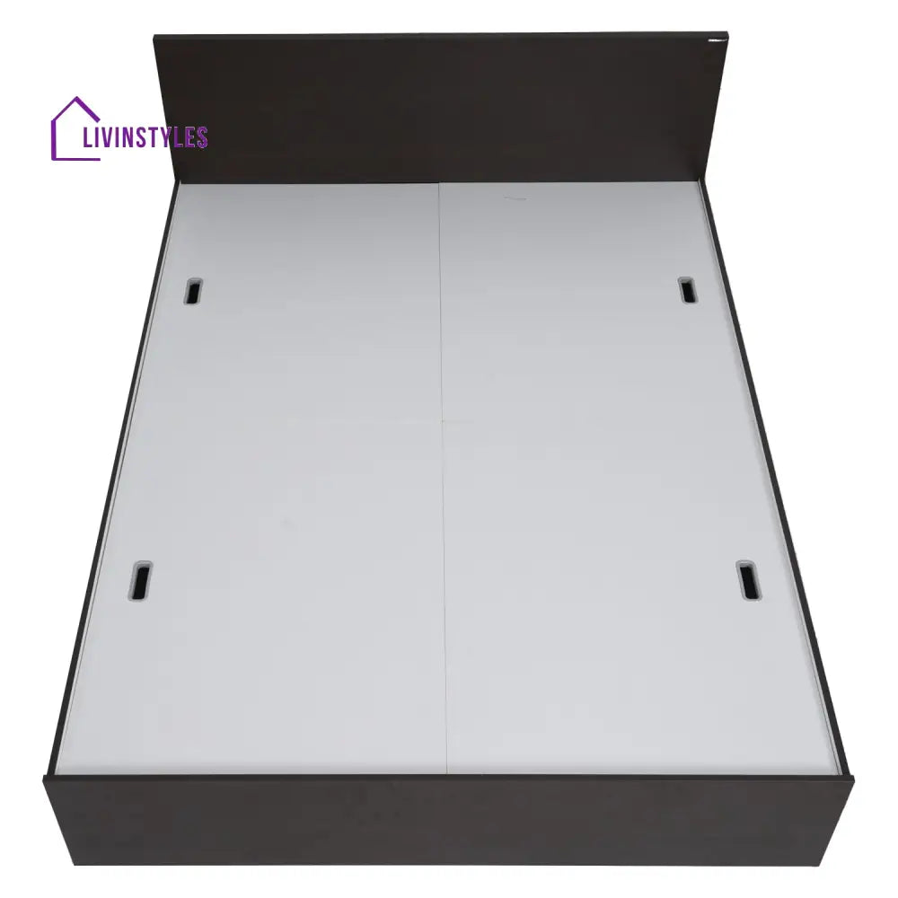 Maxim Queen Bed with Storage (Walnut) Home Furniture