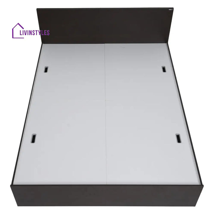 Maxim Queen Bed with Storage (Walnut) Home Furniture