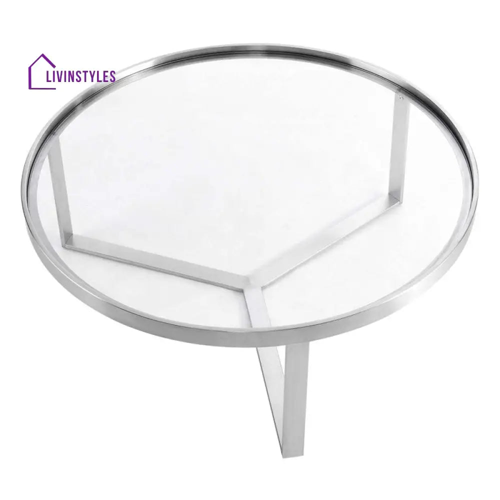 Sienna Stainless Steel Coffee Table For Living Room