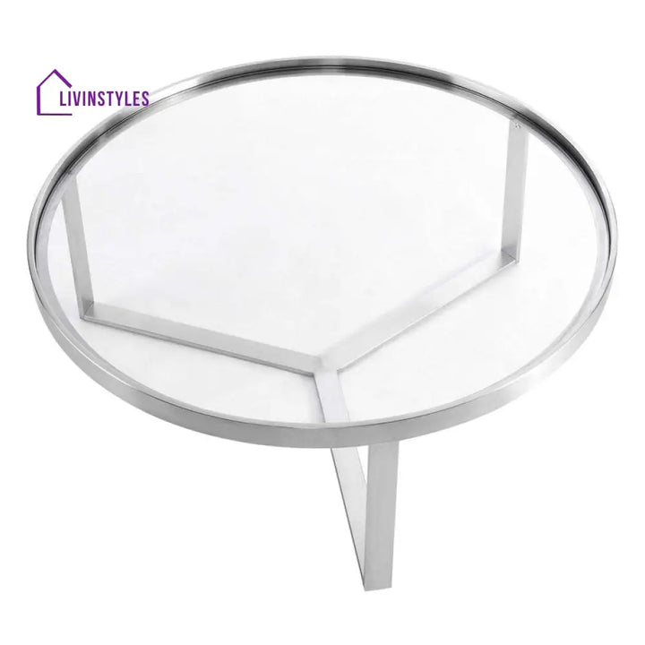 Sienna Stainless Steel Coffee Table For Living Room