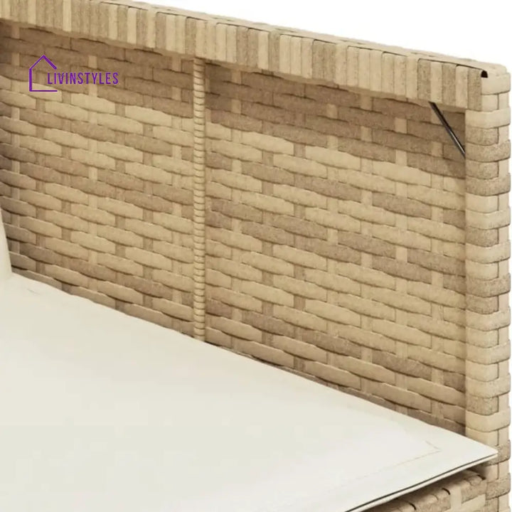 Sigrid Outdoor Rattan Wicker Dinning Set 9-Piece - Dining Set