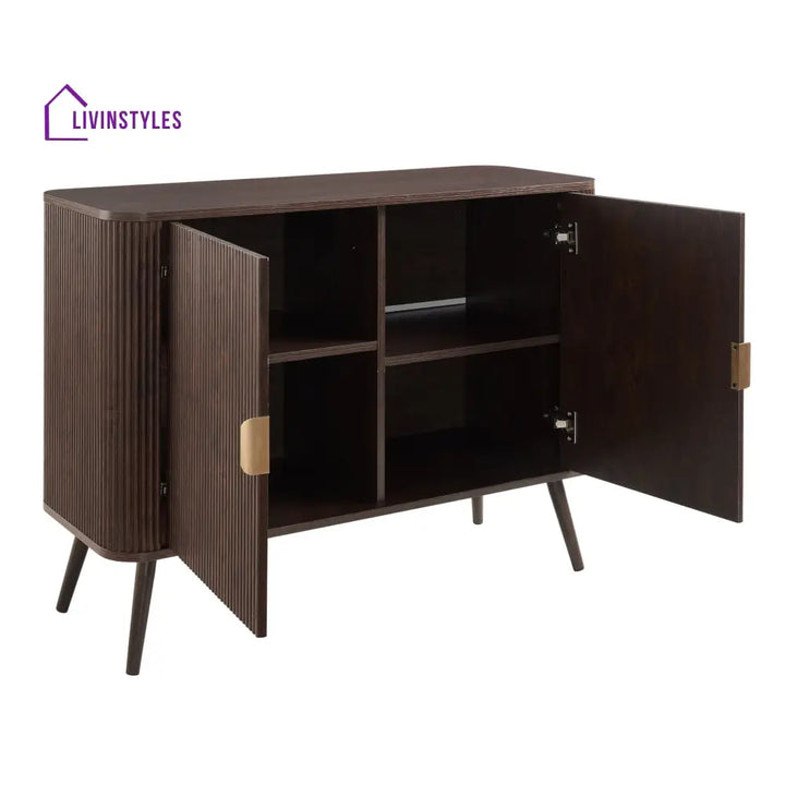 Silverio 2 Door Sideboard - Walnut Sideboard