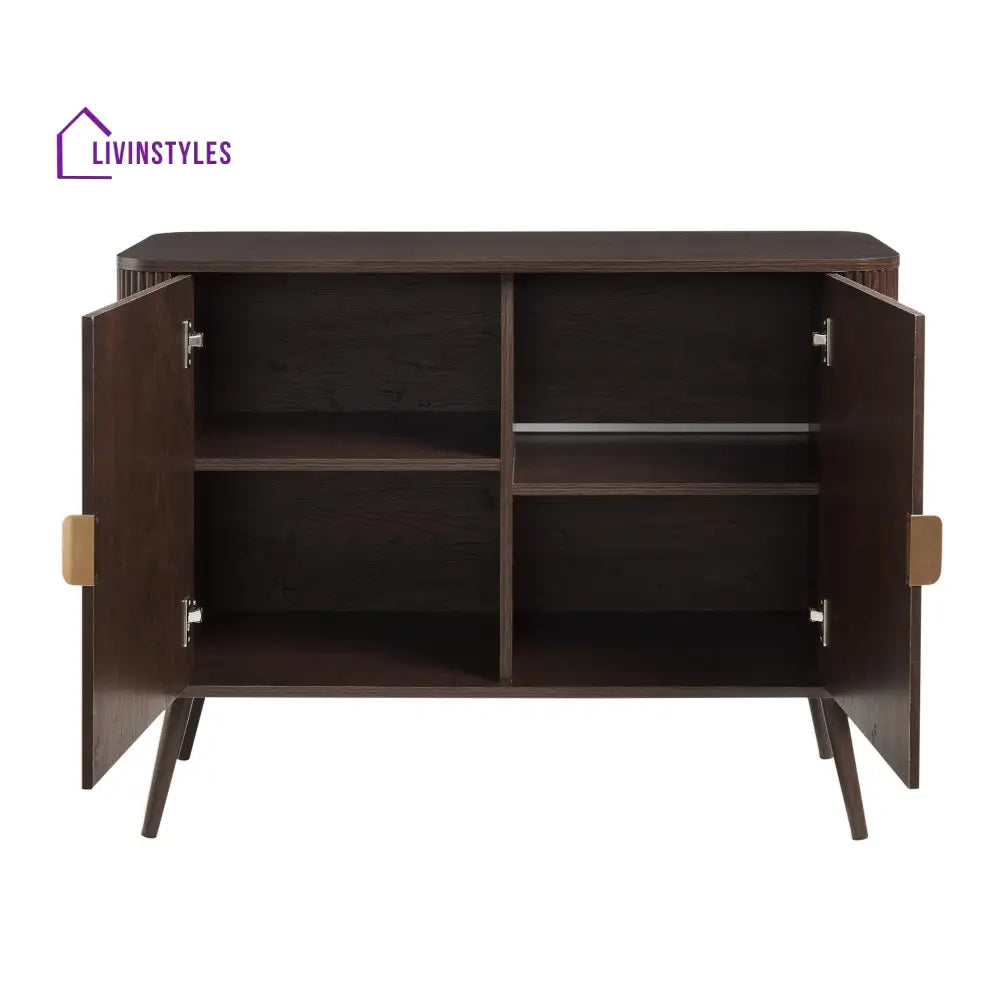 Silverio 2 Door Sideboard - Walnut Sideboard